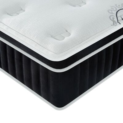 Sleepwell Cooling Breathable Gel Pocket Spring Hybrid Mattre King/Queen Size Memory Foam Quiet Springs Bed